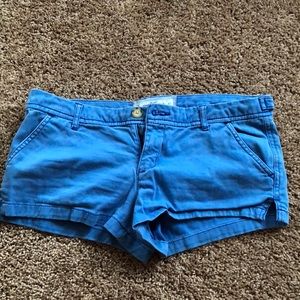 Blue shorts